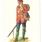 Military Uniform Postcard Canada 60th Royal American Regiment Private Campaign Dress AS R.J. Marrion Military Uniform Postcard Canada 60th Royal American Regiment Private Campaign Dress AS R.J. Marrion