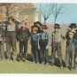 Amish Postcard Mennonite Boys Lancaster Co PA Traditional Hats Clothing