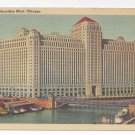Chicago IL Merchandise Mart 1941 Tichnor Linen Postcard