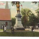 Wilmington DE Garfield Monument Vintage Postcard