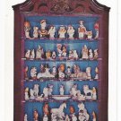 Winterthur DE Chalkware Figures Henry Du Pont Museum Postcard