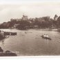 UK Windsor Castle River Rowing Sculls RPPC Berkshire Friths Real Photo Postcard