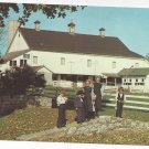 Pennsylvania Dutch Amish Children in front of Barn Vintage 1969 Postcard Pennsylvania Dutch Amish Children in front of Barn Vintage 1969 Postcard