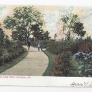 Lancaster PA Long Park Vintage 1909 UND Postcard Lancaster PA Long Park Vintage 1909 UND Postcard