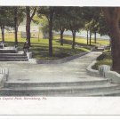 Harrisburg PA Capitol Park Vintage 1907 UND Postcard