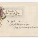 Christmas Postcard Embossed Stecher Vintage ca 1915