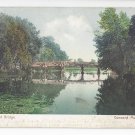 Concord MA Concord Bridge Vintage 1909 UND Postcard