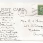 RPPC Middlebury VT College Womens Dormitory West Forest Hall 1938 Real Photo Postcard