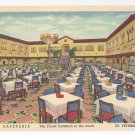 FL St Petersburg Tramor Cafeteria Vintage 1951 Linen Postcard