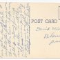 Florida Fruit Crate Oranges Grapefruit Vintage Linen Postcard