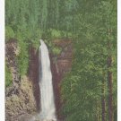 OR Mill Creek Falls Waterfall Rogue River Vintage Postcard