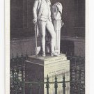 VA Richmond Houdon Statue of Washington Vintage Linen Postcard
