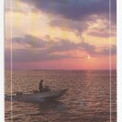 MA Cape Cod Falmouth Motor Boat Sunset Vintage Postcard 4X6 MA Cape Cod Falmouth Motor Boat Sunset Vintage Postcard 4X6