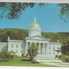 VT Montpelier State House Capitol Vintage Postcard 4X6