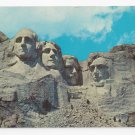 SD Mt Rushmore Black Hills South Dakota Vintage 1962 Postcard