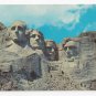 SD Mt Rushmore Black Hills South Dakota Vintage 1962 Postcard