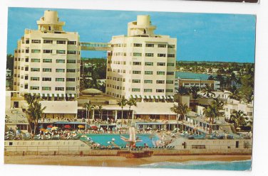 FL Miami Beach Sherry Frontenac Hotel Vintage Postcard