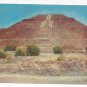 Mexico Piramide Del Sol San Juan Teotihuacan Vintage Postcard