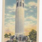 CA San Francisco Coit Memorial Telegraph Hill Vintage Linen Postcard