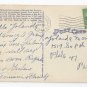 CA San Francisco Coit Memorial Telegraph Hill Vintage Linen Postcard