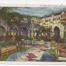 PA Hershey Hotel Patio Vintage 1949 Postcard