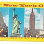 NY Greetings New York City Multiview Vintage Nesters Postcard
