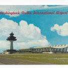 Washington DC Dulles International Airport Vintage Postcard