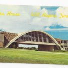 OK Glass House Restaurant Will Rogers Turnpike Vintage Postcard