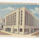 PA Philadelphia US Court House and Post Office Vintage Linen Postcard