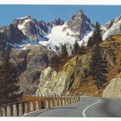 Switzerland Susten Pass Funffingerstocke Swiss Alps Vintage Postcard 4X6