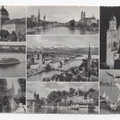 Switzerland Zurich Multiview Vintage 1954 Postcard 4X6 Switzerland Zurich Multiview Vintage 1954 Postcard 4X6