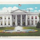 Washington DC White House Vintage 1928 Postcard