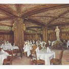 Chicago Hotel La Salle Blue Fountain Room Vintage Advertising Postcard