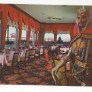 NY Crown Room Sheraton Motel Hotel New York City Knight Vtg Postcard