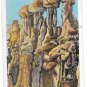 WY Hells Half Acre The Idols Rock Formation Vintage Postcard