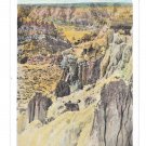 WY Hells Half Acre Wyoming Parial View Vintage Postcard