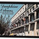 LA Dauphine Orleans Hotel Motel French Quarter New Orleans Vintage Postcard