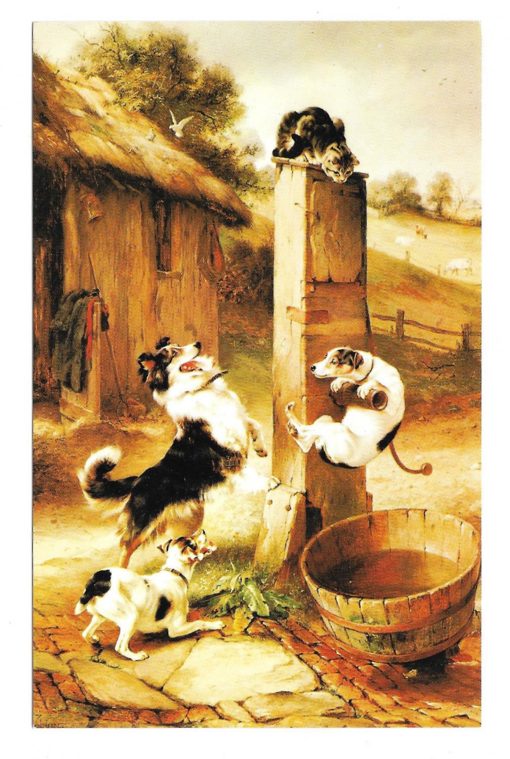 Baffled Walter Hunt Cat Dogs Haussner's Restaurant ...