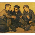 Short George Brown Painter Haussner's Restaurant Baltimore MD Vtg Art Postcard