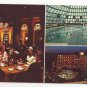 Washington DC Hotel America Multivew Domed Swimming Pool Vtg Postcard