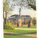 VA Williamsburg First Colonial Capitol Vtg K S Tanner Postcard 1943 VA Williamsburg First Colonial Capitol Vtg K S Tanner Postcard 1943