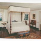 VA Mount Vernon Interior George Washington's Bedroom Vintage Postcard