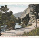 WY Yellowstone Park Gardiner Canyon and River Vtg Haynes Postcard Wyoming