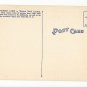 NC Smoky Mountain Home Cabin Western North Carolina Vtg Linen Postcard