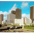 Los Angeles Hilton Hotel Freeway Vintage California Postcard