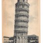 Italy Pisa Il Camponile Leaning Tower Vtg Cesare Capella Postcard