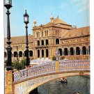 Spain Sevilla Plaza de Espana Spanish Square Vintage Postcard 4X6 Spain Sevilla Plaza de Espana Spanish Square Vintage Postcard 4X6