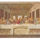 Leonardo Da Vinci Last Supper Millan Vtg Art Postcard