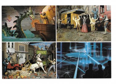 Epcot Center Walt Disney Future World of Motion Pre-Opening 1981 Vtg Postcard 4X6