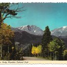 CO Mt Ypsilon Rocky Mountain National Park Vtg Postcard 4X6